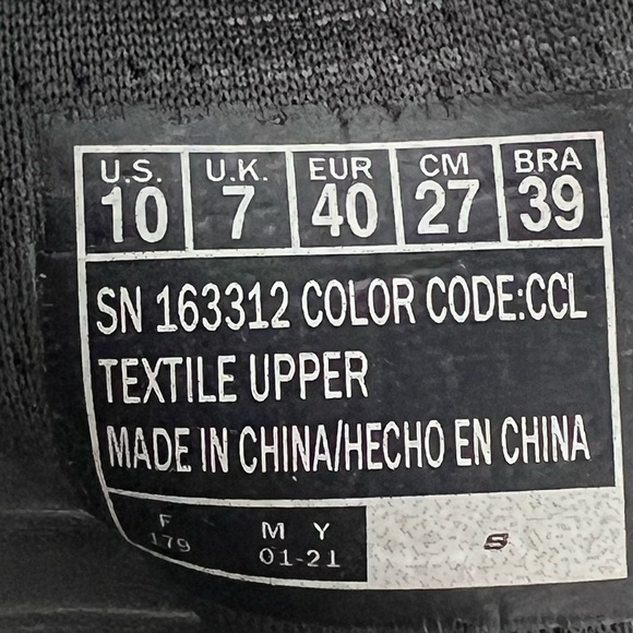 Sketchers Charcoal and White Archfit Sunshine Wedge Flip Flops Womens size 10 - Picture 9 of 9